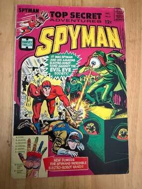 Spyman #2 (December 1966) Harvey Comics